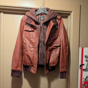 FJackets Brown Bomber Jacket